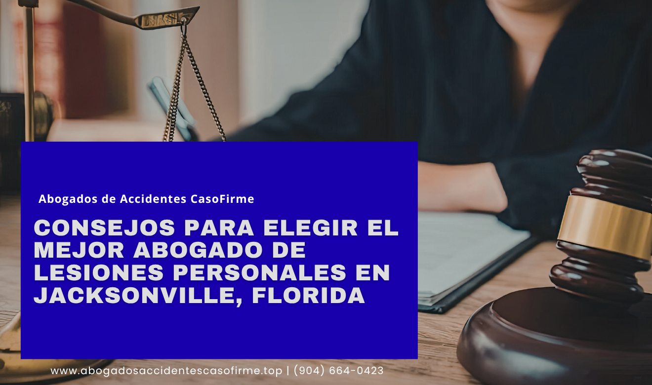abogado lesiones negociación de acuerdo Jacksonville
