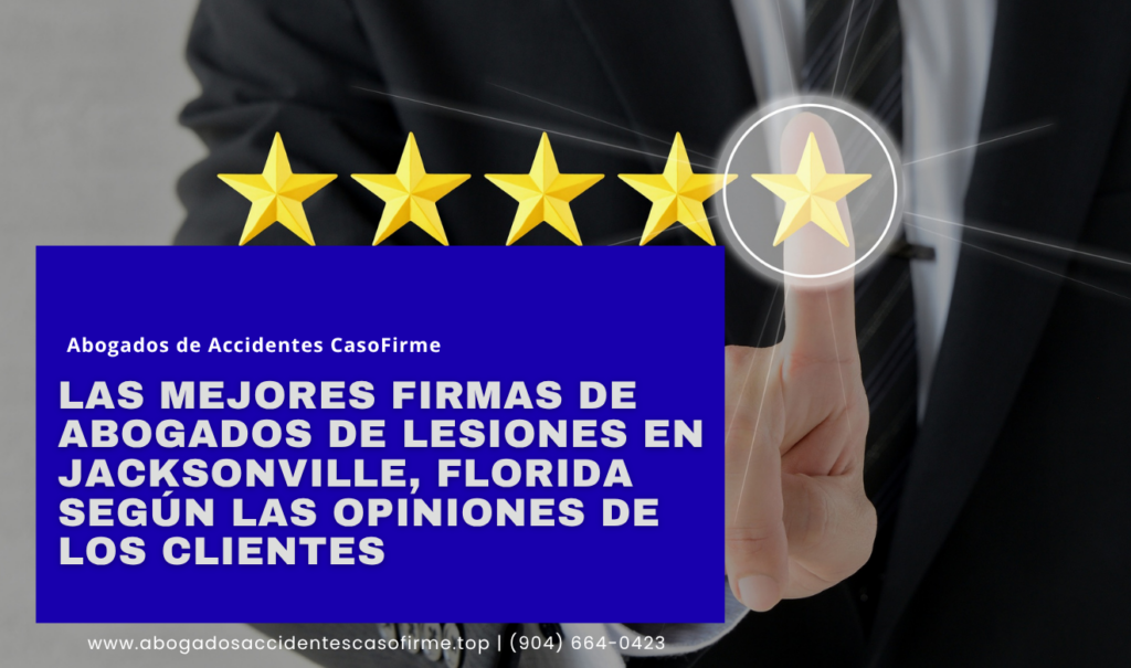 mejores firmas de abogado de lesiones Jacksonville